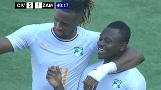 Côte d'Ivoire vs Zambie 4-1 | le résumé du match | Match amical 19-6-2019