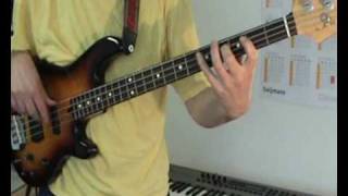 Video thumbnail of "Glenn Frey - The Heat Is On - Bass Cover"