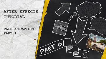After Effects Tutorial: Chalkboard Animation Part 1
