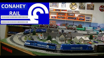 Conahey Rail Double Mainline Action O Gauge