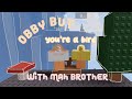 Obby but you&#39;re a bird with my brother || Roblox | funny moments