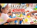 Toddler Learning Activities for 18-24 Month Old // 18 months baby activities