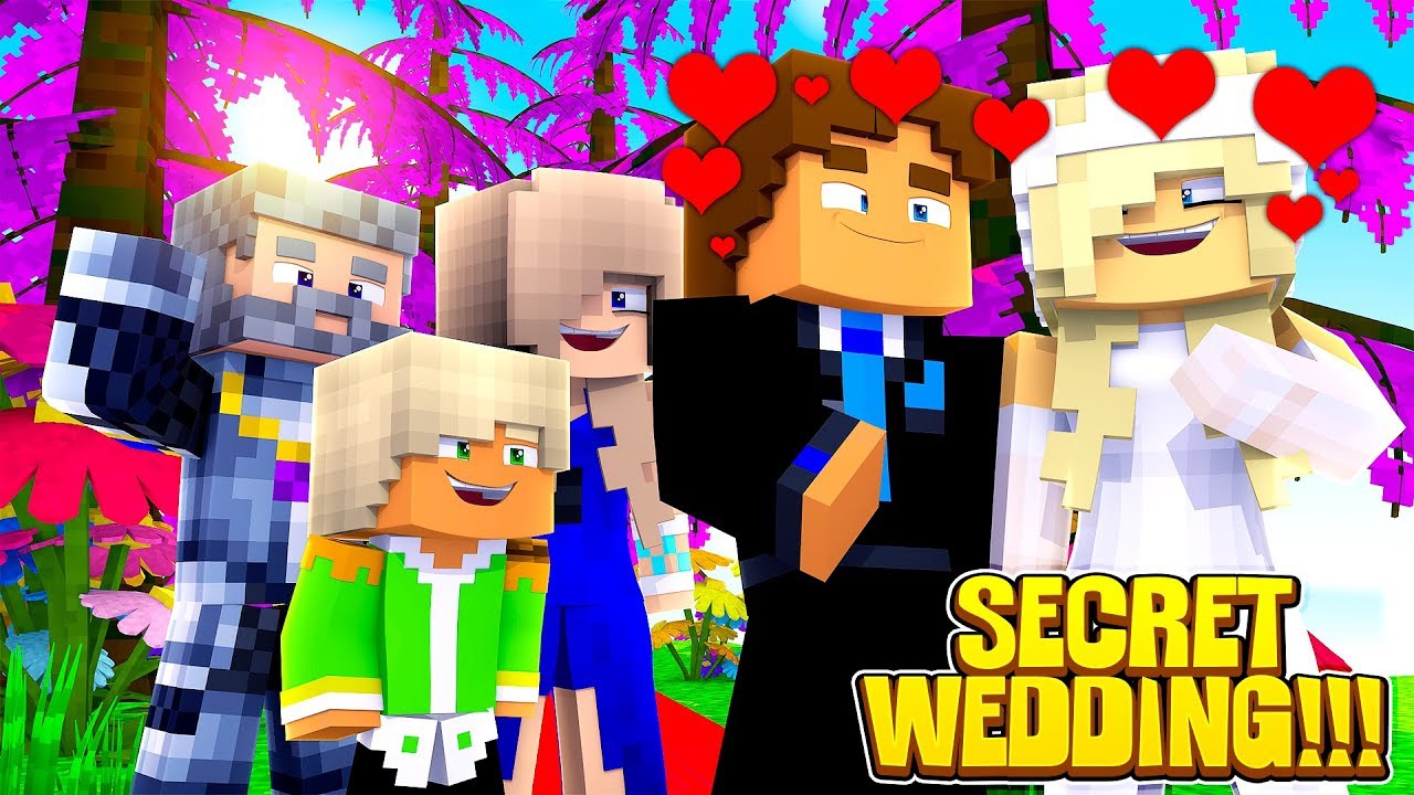 Minecraft LOVE || LEAH AND DONNY ARE FINALLY MARRIED || SECRET WEDDING!!!