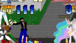 MUGEN battle #1430: Team Celestia vs Team Senator Lieberman