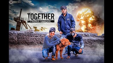 Photoshop manipulation Tutorial | Change Background & Magical Effect 2K18 |BY:- Vijay Editz