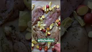 30-Minute Lemon & Artichoke Chicken with Potatoes! | Bone Healthy Recipes #cooking #bonehealth