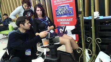 SelfieBot works at the reception desk, records selfie video, participate in conferences