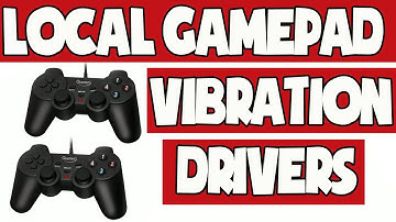 Local Dual Shock Vibration Gamepad Drivers - Windows 7, 8 and 10 [UPDATED LINKS]