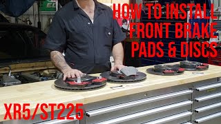 Front Brake Disc Pad Replacement Focus St225 Xr5 Turbo