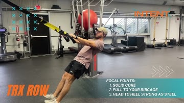 TRX Row Exercise Demo Video