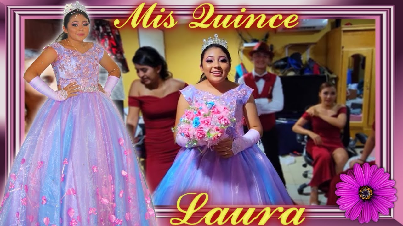 LO MAS ESPERADO! Presentación oficial de Laura transformada en una hermosa Quinceañera.