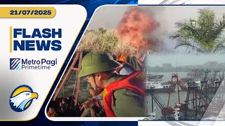 Flash News - Asap Karhutla di Sumatra Terdeteksi di Malaysia, Peringatan Topan di Tiongkok,