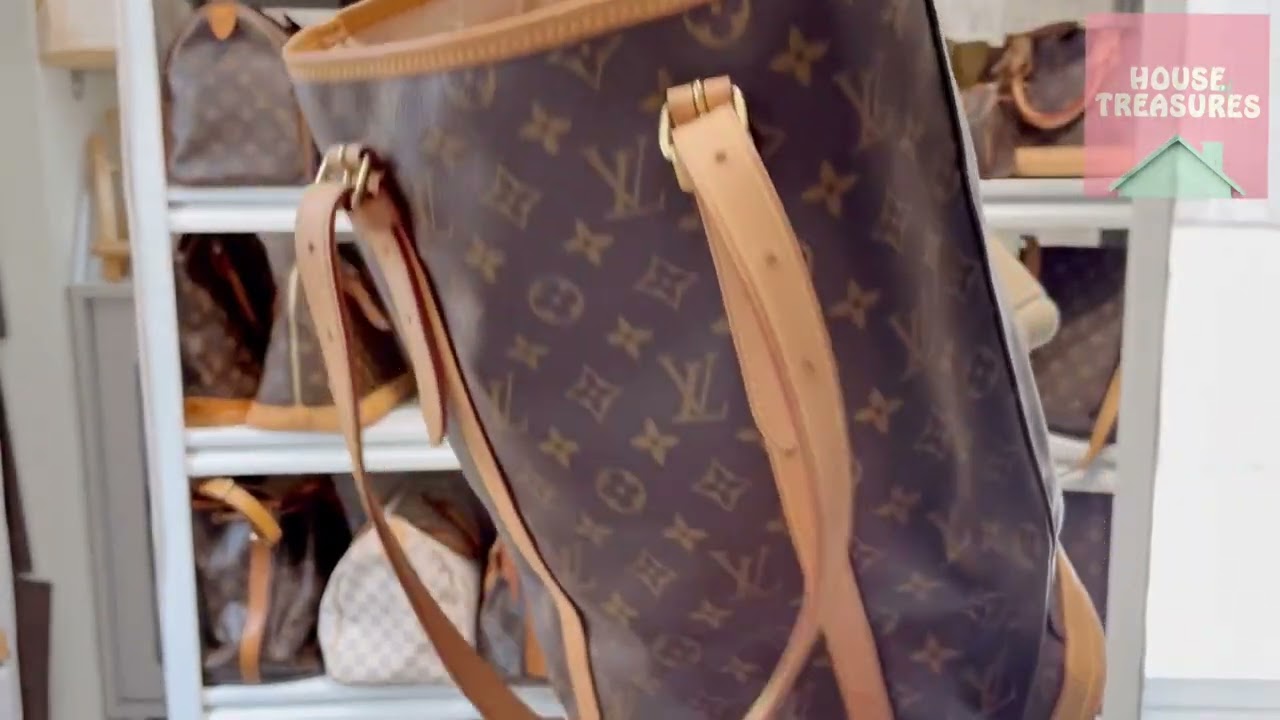 Restoration of Sticky Louis Vuitton Monogram Bucket Bag 27