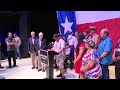 James Talarico discusses plan to help U.S. veterans during speech in Killeen, Texas