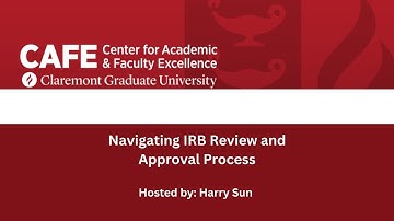 Navigating IRB Review Approval Process