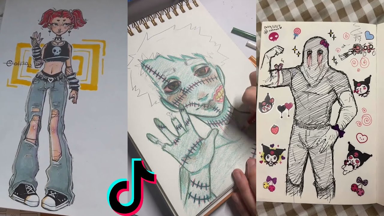 ALT Drawing ART - TikToks Compilation #1 - YouTube