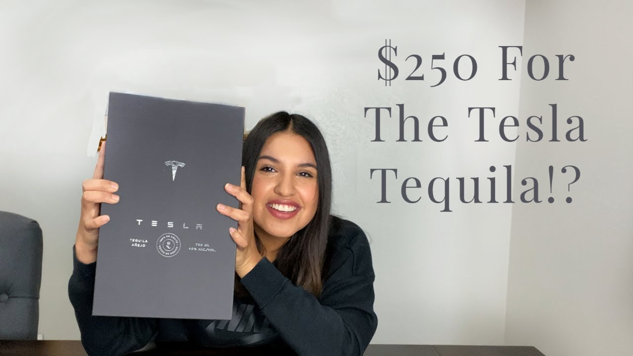 Unboxing The Tesla Tequila Bottle (Also, Happy New Year!)