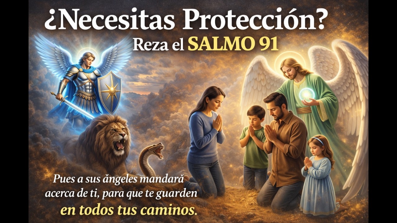 Salmo 91 🙏 La Oración Más Poderosa de Protección #viral #videos # ...