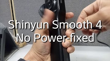 Shinyun Smooth4 - No power FIXED