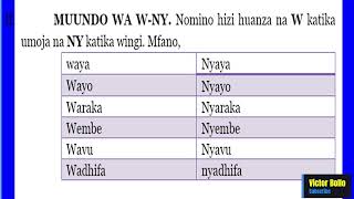 MIUNDO YA NOMINO KATIKA NGELI MABLI MBALI   #sarufi #teachers #highschool #amazing #foryou