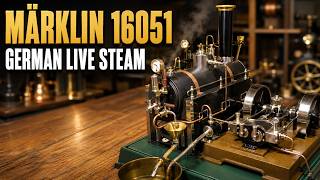 Beautiful Marklin 16051 Steam Engine | Live Steam Run
