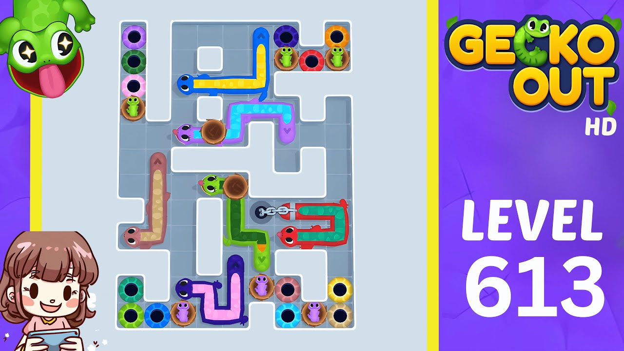 Прохождение Gecko Out, уровень 613