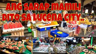 Byaheng Quezon Province | Ang sariwa ng mga isda Dito sa lucena | Ang daming prutas