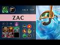 Zac Top vs Shyvana - VN Challenger Patch 26.06