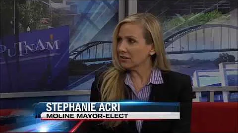 Moline mayor-elect Stephanie Acri live on Local 4