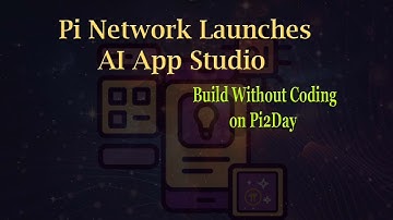 Pi Network Launches AI App Studio! Build Without Coding on Pi2Day