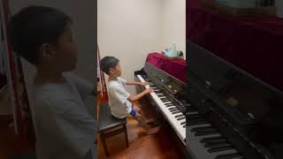 How 8yo Alvin Practices Cloudscapes for ABRSM Grade 4 – Watch the Competition Version!