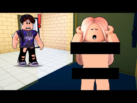 VI A MILA TOMANDO BANHO E DEU RUIM! - Roblox