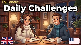 Speak Confidently About Your Daily Challenges in English | Real English Conversation Practice