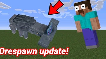 NEW orespawn resurgence add-on Update! (NEW MOBS!)