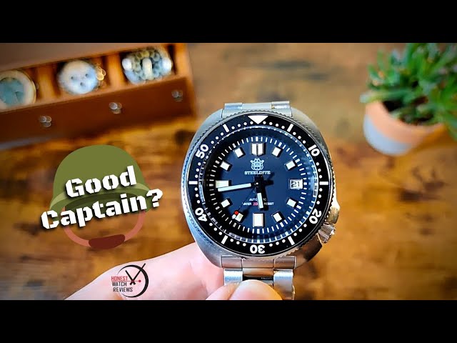 Steeldive SD1970 Seiko 6105 Homage 🪖 Captain Willard 🪖 Honest Watch  Review #HWR - YouTube