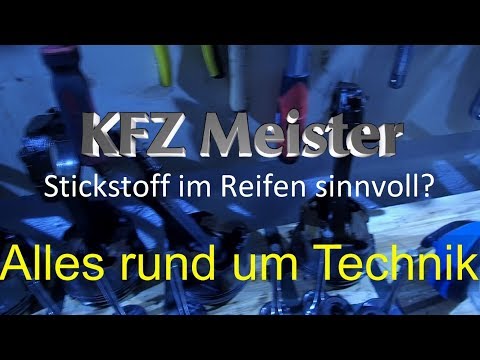 Alles über Reifengas - Stickstoff oder Druckluft