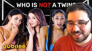 Lazeracer Reacts to 6 Twins vs 1 Fake Odd One Out