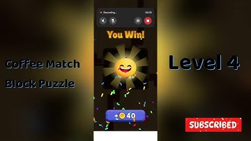Coffee Match Block Puzzle Level 4 Walkthrough ☕🧩 | Step-by-Step Solution | Go Answer