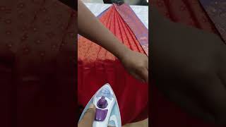how to saree pre pleating and Box folding #sareprepleating #nandhinirajendran #nkhealthandbeauty