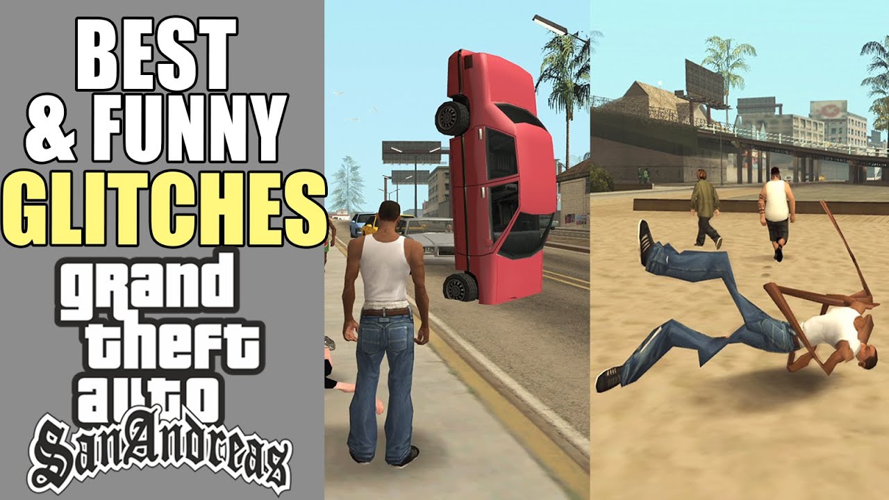 Best Glitches and Funny Bugs in GTA San Andreas - YouTube