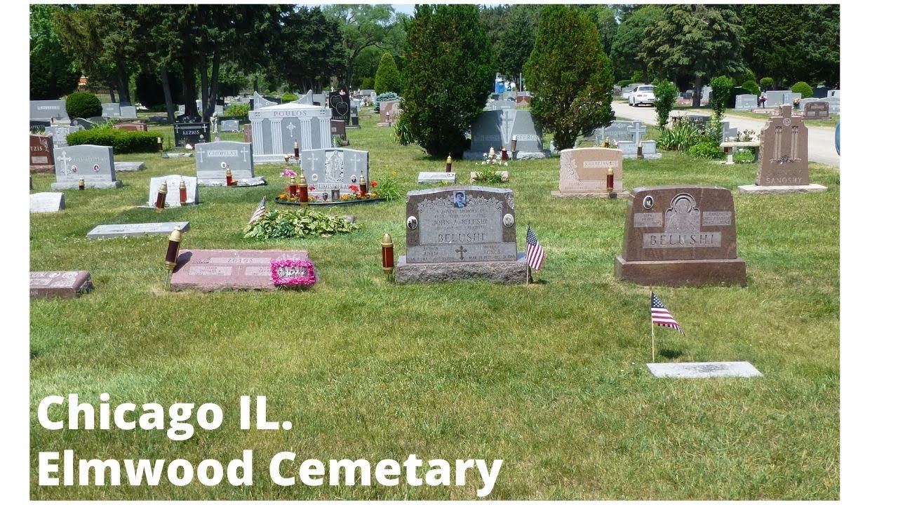 Elmwood Cemetary River Grove IL Is John Belushi Buried here? YouTube