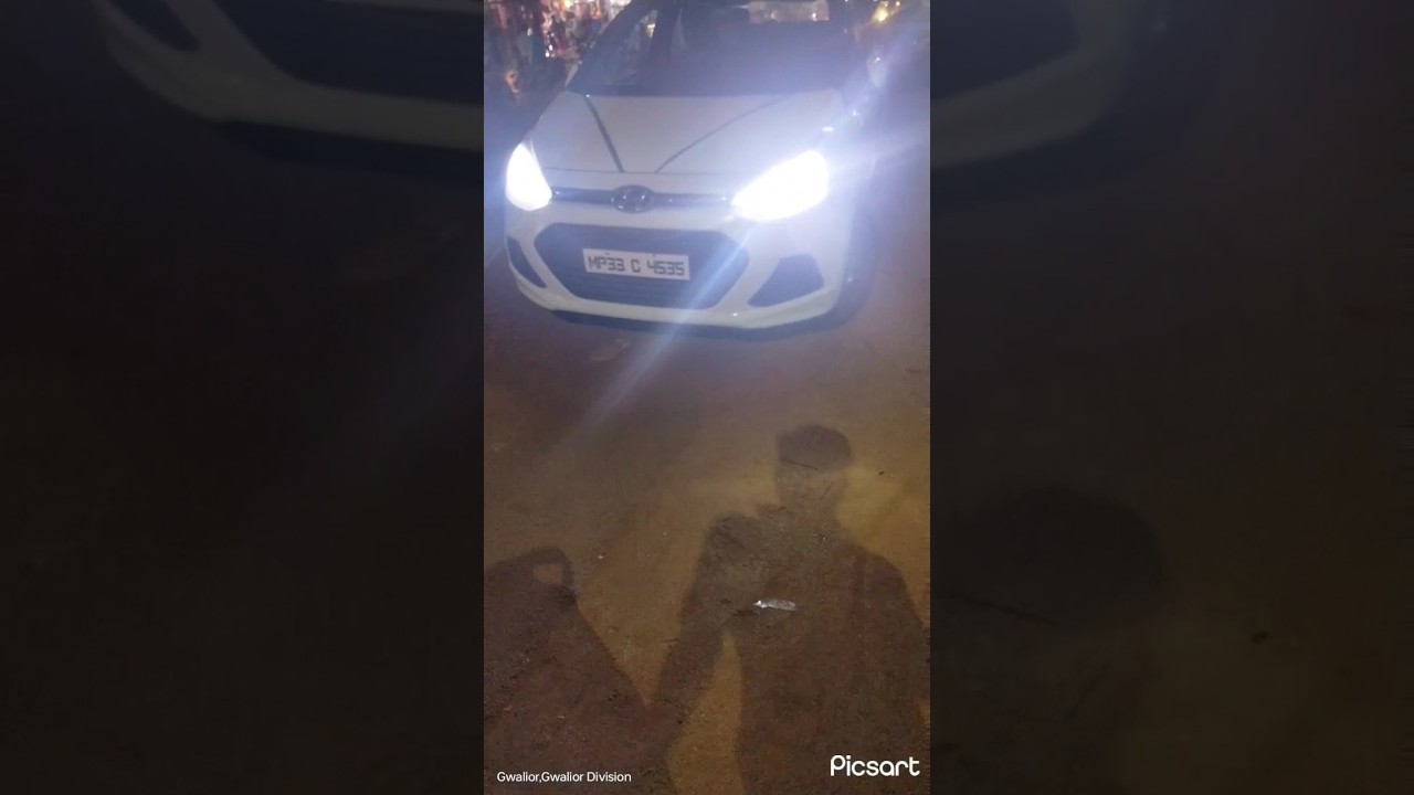 Worldtech LED light 150 watt installed in Hyundai Xcent 