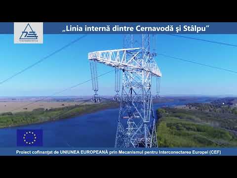 Linia de 400 kV Cernavodă-Stâlpu, trecere istorică a Dunării