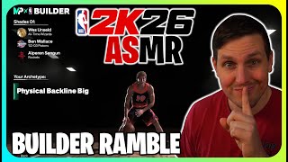 (ASMR) NBA 2K26 MyPlayer Builder To Help You Sleep (Whispered)