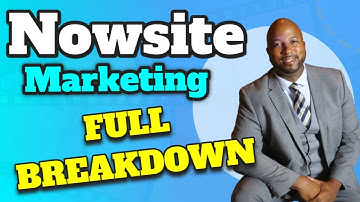 Nowsite Marketing Digital Platform -FULL BREAKDOWN- Learn Everything that Nowsite Marketing Offers😀
