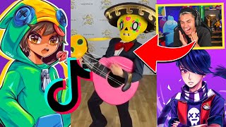 REAGINDO A TIK TOK + BRAWL STARS!! é impossível não rir