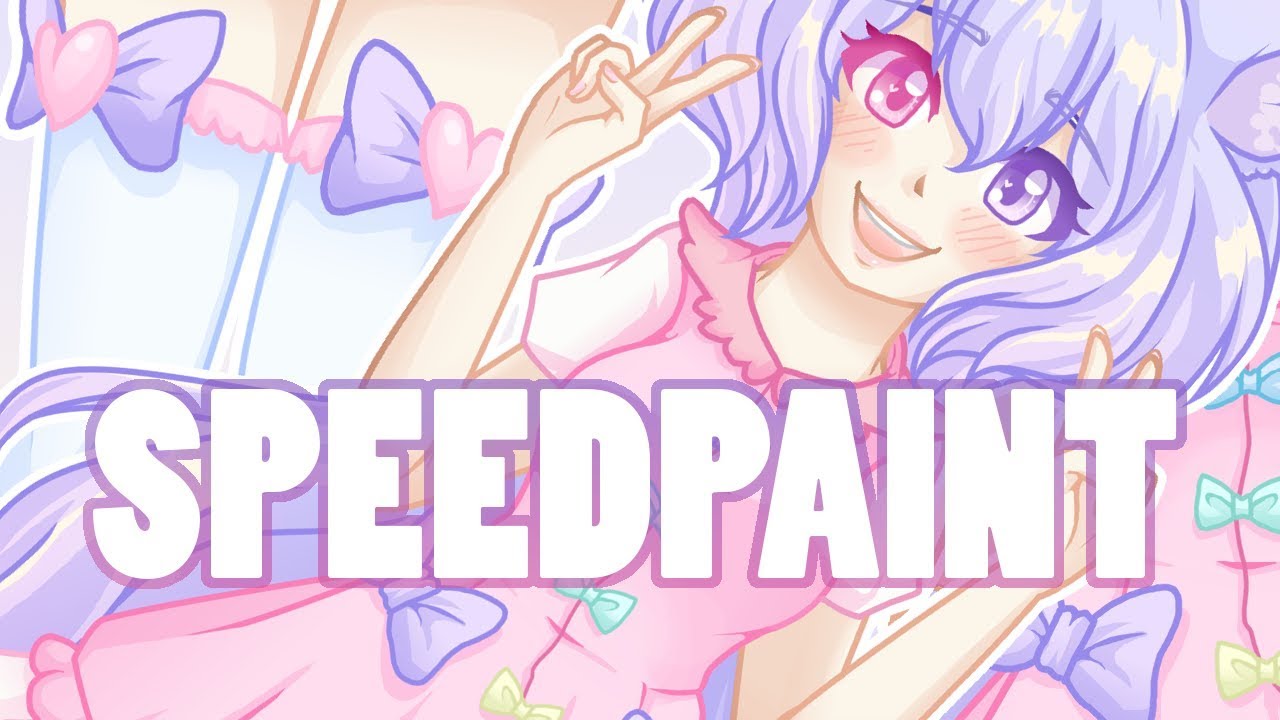 Pastel Princess Speedpaint - GIMP / Mouse Artist - Original Character