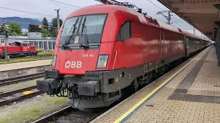 Trainspotting am Villacher HBF 01.06.2024