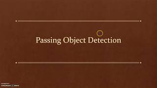 Passing Object Detection using LDR