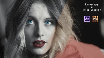 Rotoscopy in Mocha Pro & Color Grading in After Effects  [ 2017 ]